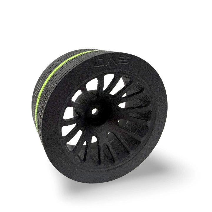 DAS-0006 Volant 50mm DAS Speed Ultimate jaune fluo DAS Speed RSRC