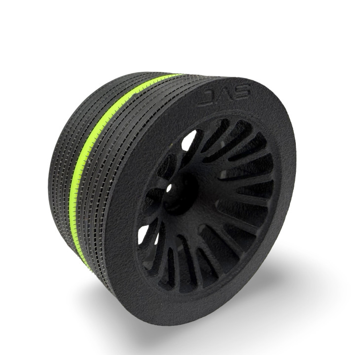 DAS-0006 Volant 50mm DAS Speed Ultimate jaune fluo DAS Speed RSRC