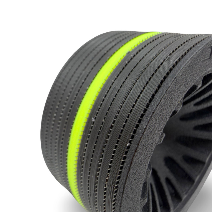 DAS-0006 DAS Speed 50mm neon yellow radio steering wheel DAS Speed RSRC