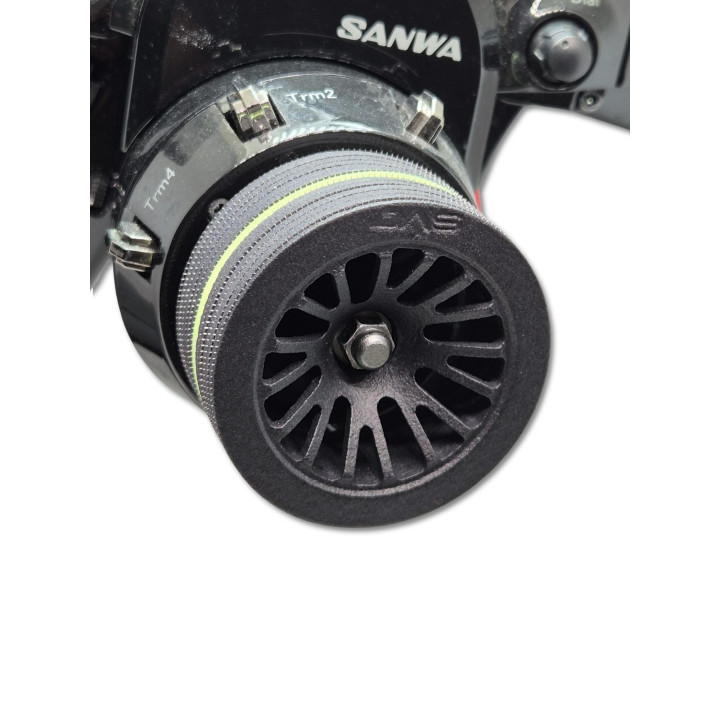DAS-0006 Volant 50mm DAS Speed Ultimate jaune fluo DAS Speed RSRC
