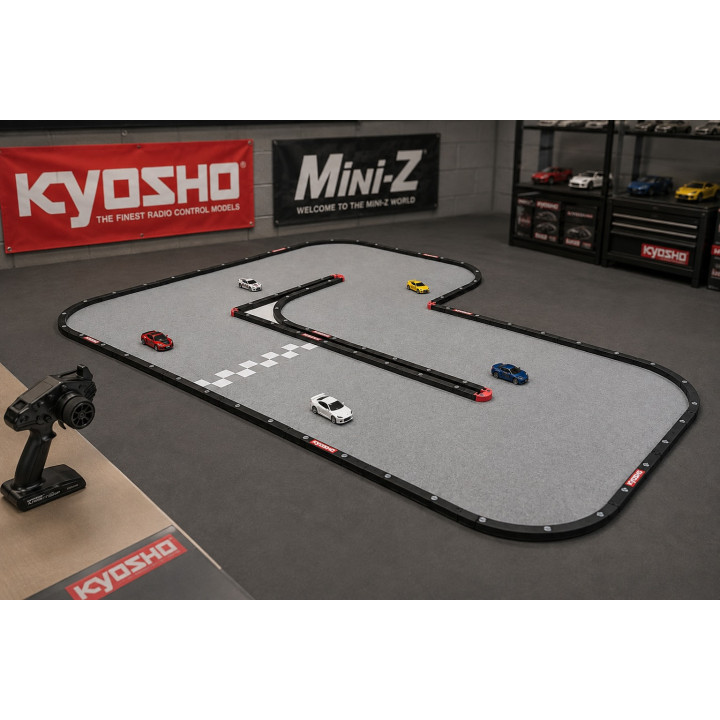 87211B Piste moquette 50cm Mini-Z 40 pièces Kyosho Kyosho RSRC