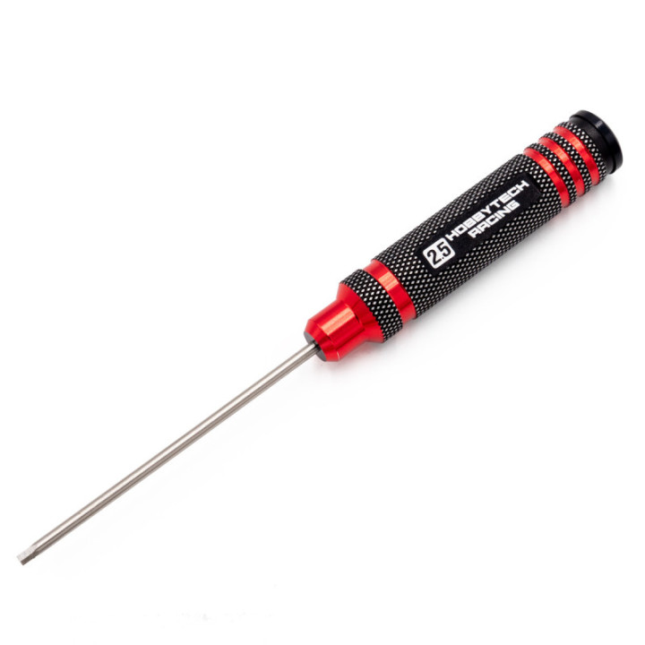 HTR-411 Kit de 4 tournevis Rouge et Noir Allen 1.5/2/2.5/3mm Hobbytech RSRC