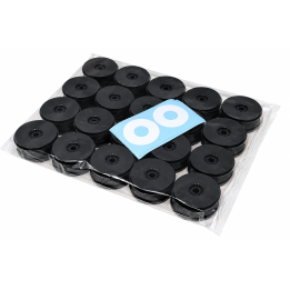 PJ801 Jantes 6mik dures noires (lot de 10 paires) avec stickers 6MIK-Racing RSRC