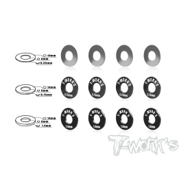 TO-314A-RC8 copy of Multi-Ackerman Steering Block Plate Team Associated RC8 B4.2 Tworks Tworks RSRC