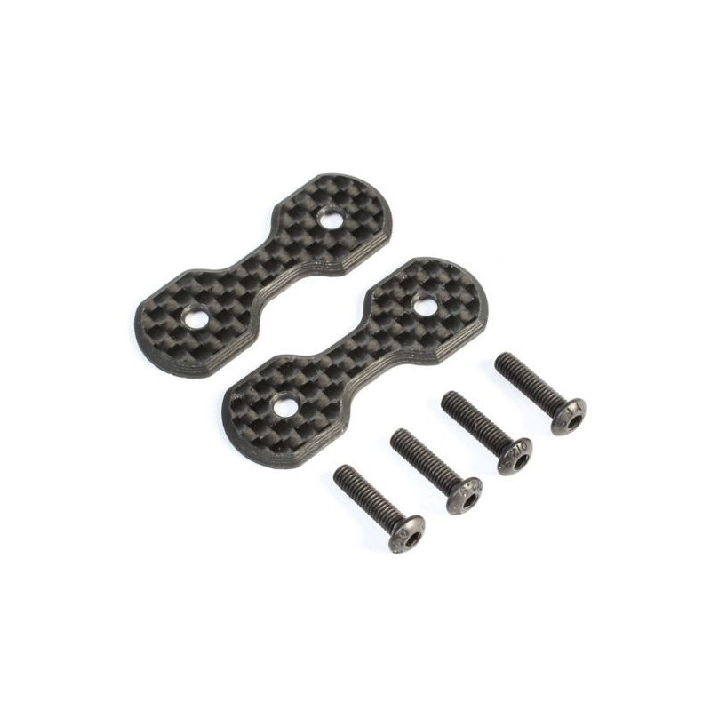 TLR331037 Fixation d'aileron carbone (2) TLR331037 Team Losi Racing RSRC