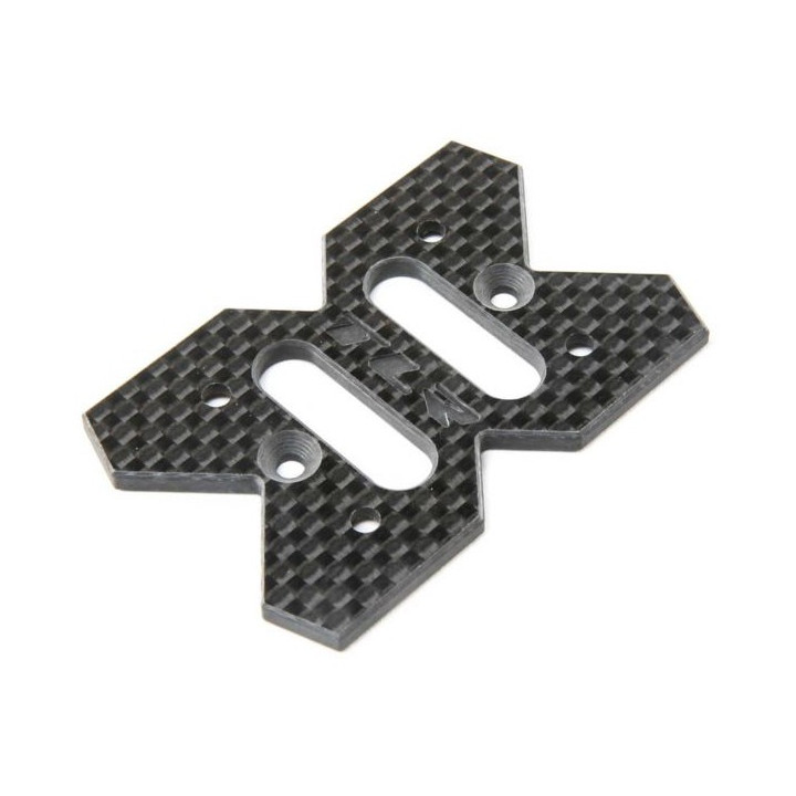 TLR341021 Center Differential Top Brace, Carbon: 8XE Team Losi Racing RSRC