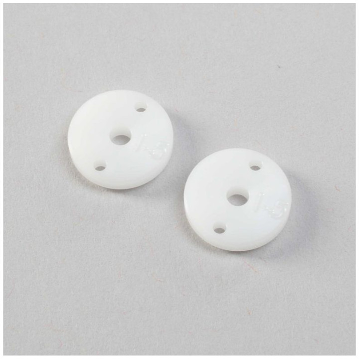 TLR333013 Machined Shock Pistons, Thin, 2 x 1.5mm, G3 (2) TLR333013 Team Losi Racing RSRC