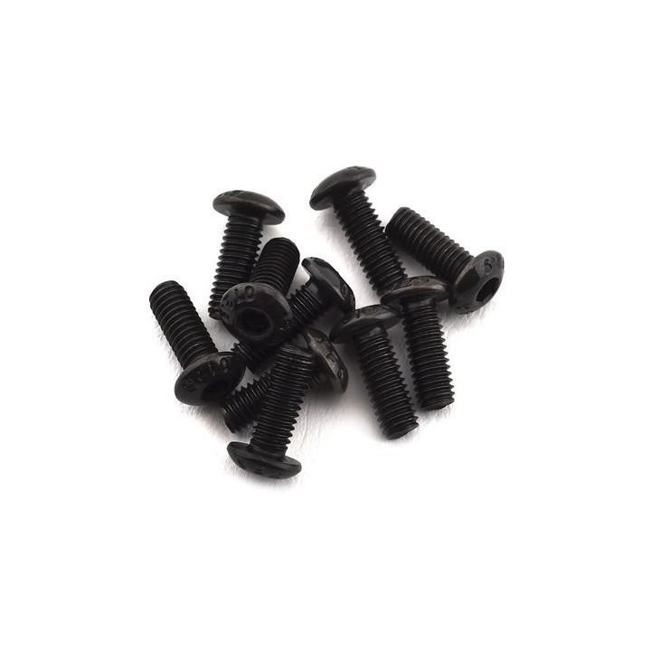 TOR-3X16B M3X16MM BUTTON HEAD SCREWS 10PCS XTR RSRC
