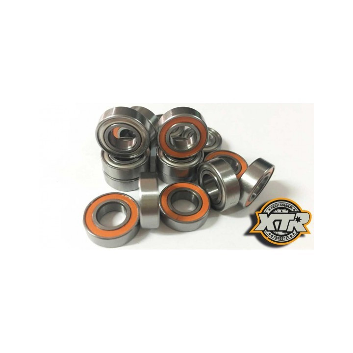 XTR-0001-16 COMPLETE SET BEARINGS FOR ASSOCIATED RC8B3,1 XTR RSRC