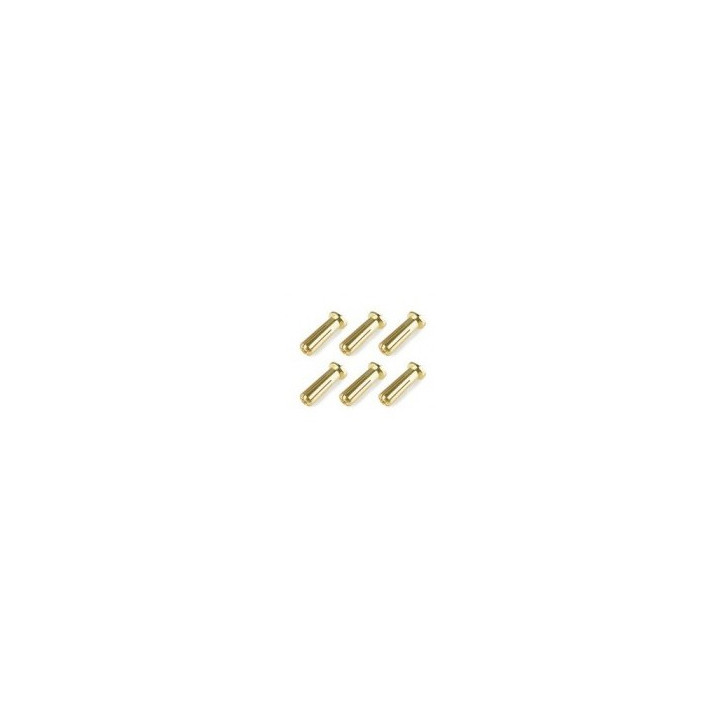 XTR-0225 XTR BULLET (BANANA) 4MM 90º LOW RESISTANCE (6) XTR RSRC