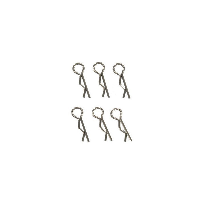 XTR-0023 Clips de carrosserie chromés (6) XTR RSRC