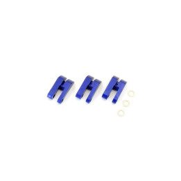 IFW136 MASSELOTTES ALU. 3 POINTS - BLEUES IFW136 Kyosho RSRC