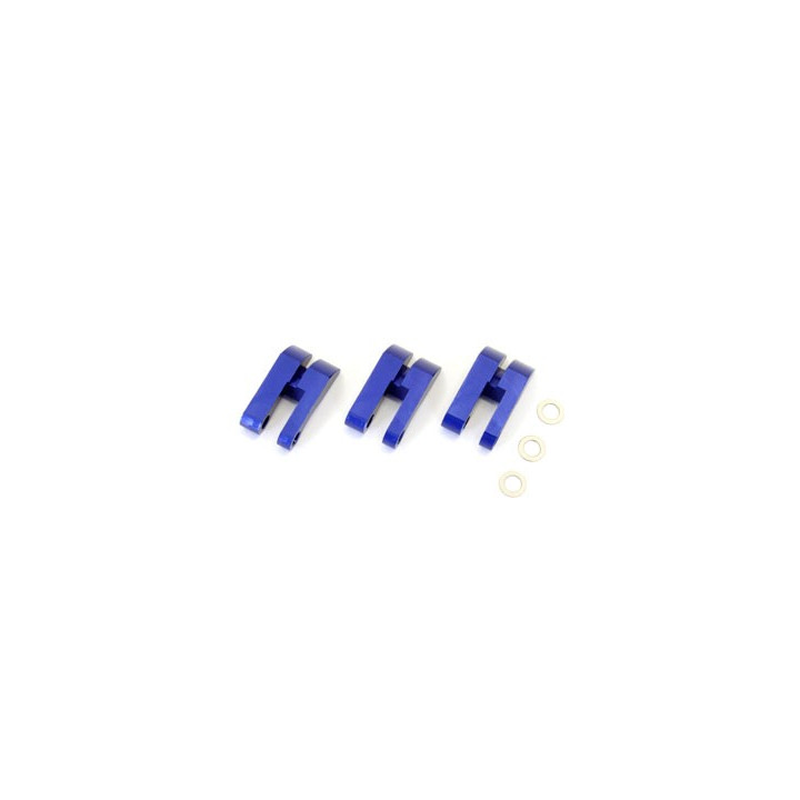 IFW136 MASSELOTTES ALU. 3 POINTS - BLEUES IFW136 Kyosho RSRC