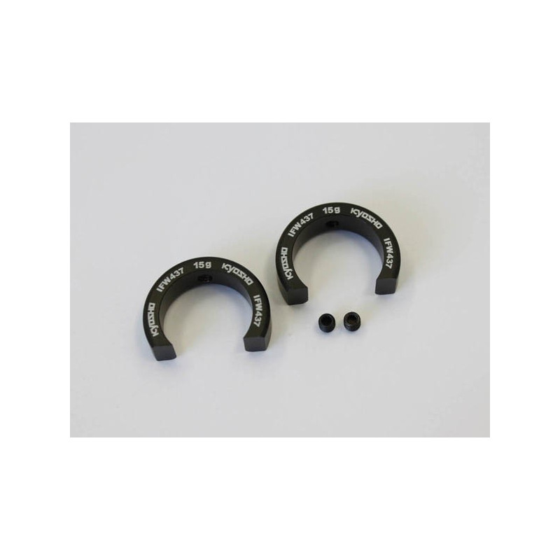 IFW437-15 FRONT KNUCKLE SETTING WEIGTH MP9 (15G / 2PCS) IFW437-15 Kyosho RSRC