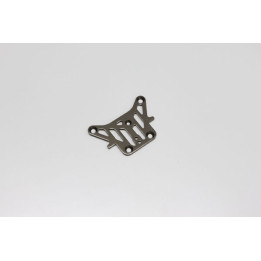 IF445 FRONT UPPER PLATE GUNMETAL - INFERNO MP9 IF445 Kyosho RSRC