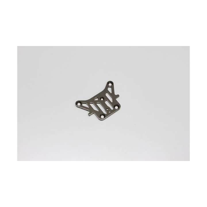 IF445 FRONT UPPER PLATE GUNMETAL - INFERNO MP9 IF445 Kyosho RSRC