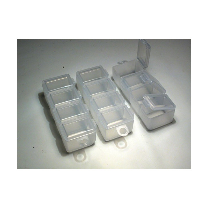 80466 CAISSE POUR PIECES KYOSHO (XS) (3) 89x36x26mm 80466 Kyosho RSRC