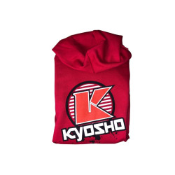 88007XL Kyosho Hoodie K-CIRCLE Red (XL-size) 88007XL Kyosho RSRC