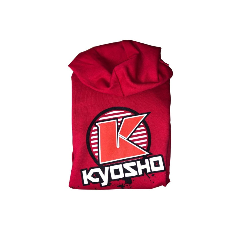 88007XXL Kyosho SWEAT CAPUCHE K-CIRCLE ROUGE (XXL) 88007XXL Kyosho RSRC