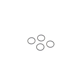 ORG078 JOINTS TORIQUES P0.78 (4) NOIRS ORG078 Kyosho RSRC