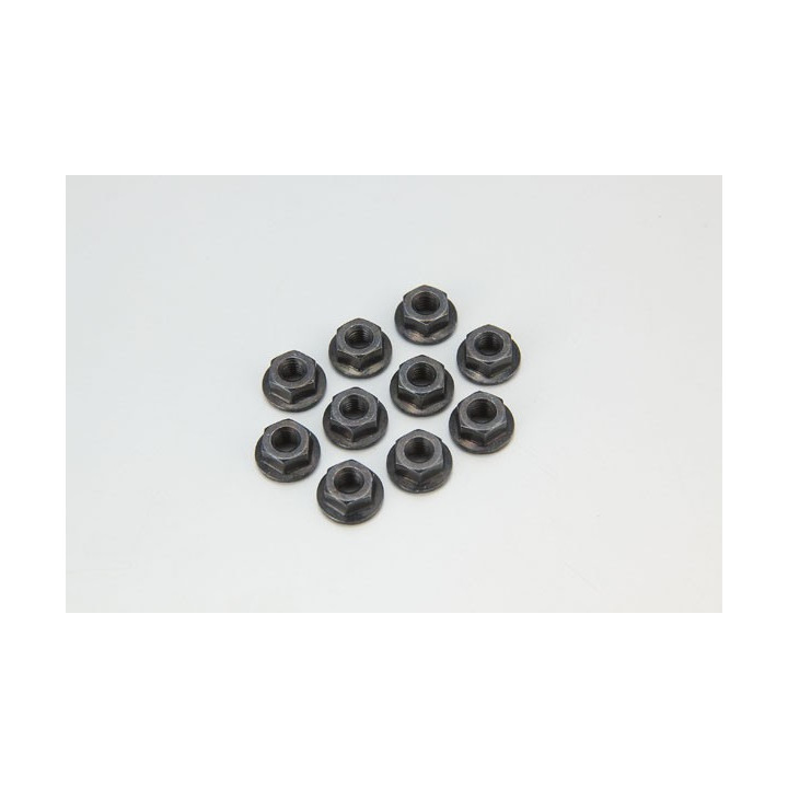 1-N4045F FLANGED NUTS M4X4.5 (10) 1-N4045F Kyosho RSRC