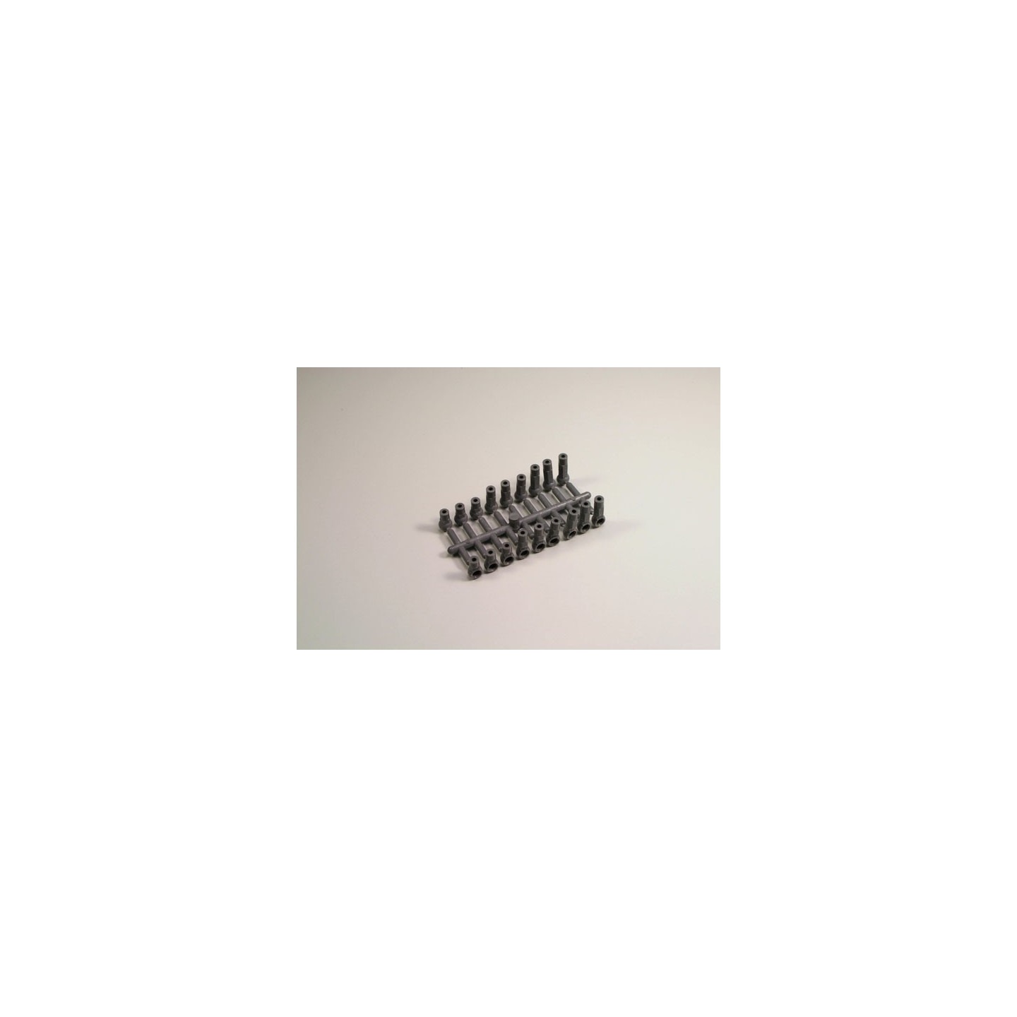 BALL END CAPS 4.8MM. (12) - HARD GREY-ZX7 UM112H Kyosho UM11