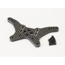 LAW59 SUPPORT AMORTISSEURS ARRIERE ZX6-ZX7 CARBONE/5.0 LAW59 Kyosho RSRC