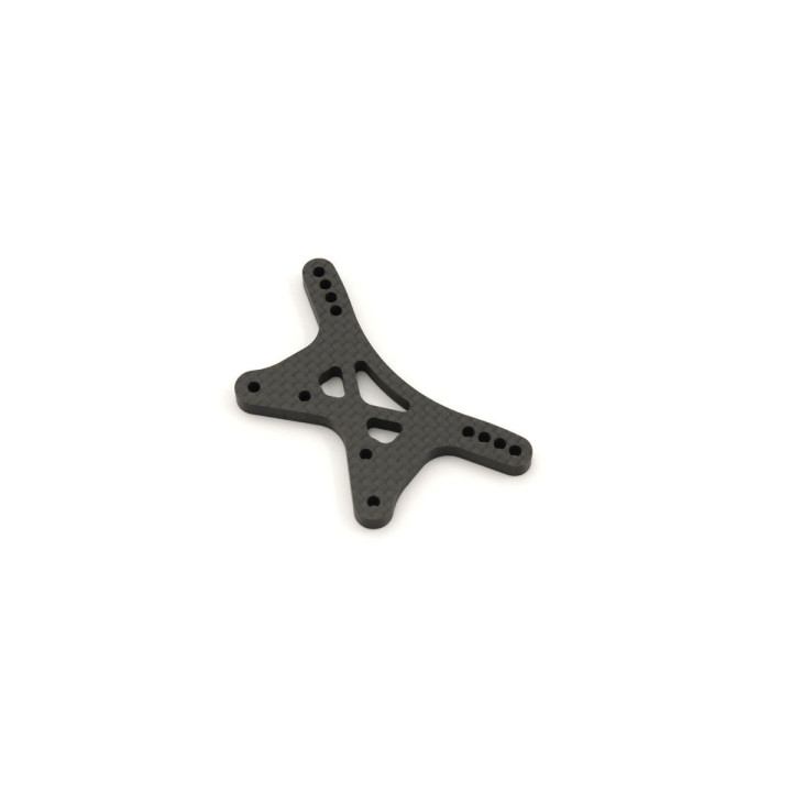 LAW70 SUPPORT AMORTISSEUR AVANT ZX7 CARBONE - 5.0 LOW PROFILE LAW70 Kyosho RSRC