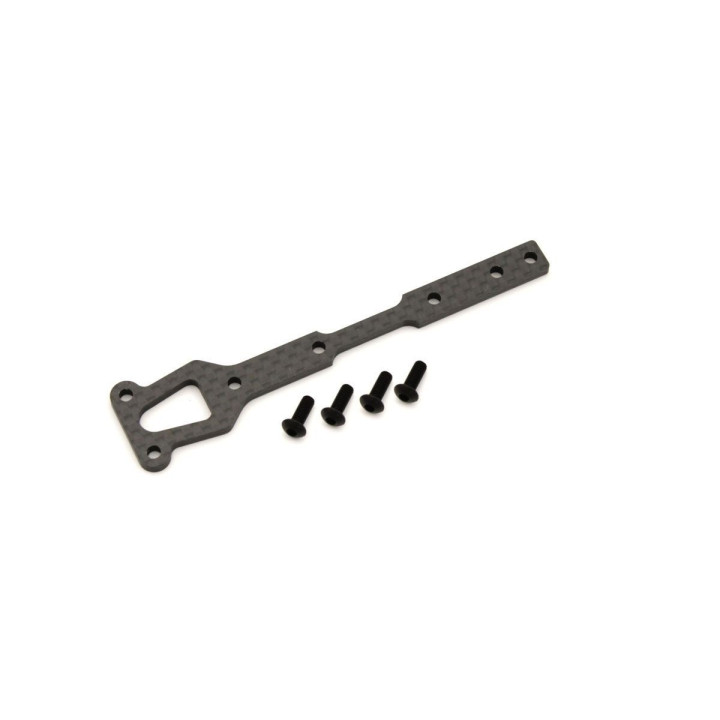 LAW71 RENFORT AVANT LAZER ZX7 - CARBONE LAW71 Kyosho RSRC