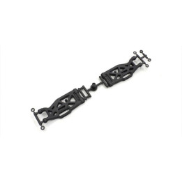 LAW73 TRIANGLES DE SUSPENSION AVANT LAZER ZX7 - CARBONE COMPOSITE LAW73 Kyosho RSRC