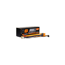 SPMX50004S100HT Batterie Lipo 14.8V 5000mAh 4S 100C Smart tubes 5mm Spektrum RC RSRC