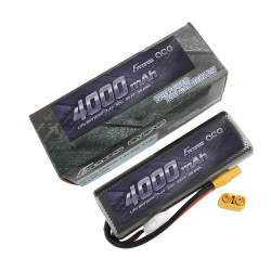 GE3-4000-2X9 Gens ace Batterie LiPo 2S 7.4V-4000-45C(XT90 Dual) 139x47x23mm 227g GE3-4000-2X9 Gens ace RSRC