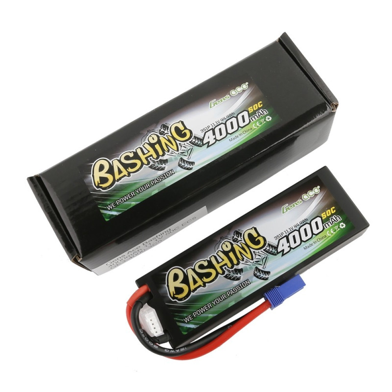 GE3-4000-3C5 Gens ace Batterie LiPo 3S 11.1V-4000-50C(EC5) 139x46x25mm 280g GE3-4000-3C5 Gens ace RSRC
