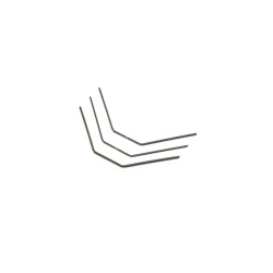 TLR234126 Sway Bar Set, 1.6/1.8/2.0mm (3): 22X-4 TLR234126 Team Losi Racing RSRC