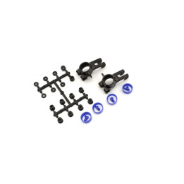 IFW608 PORTE-FUSEES ARRIERE INFERNO MP10 GUNMETAL (2) - ALUMINIUM IFW608 Kyosho RSRC