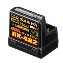 RECEPTEUR RX-482 4 VOIES 2,4GHZ FH4 SSL/TELEMETRIE ANTENNE INTEGREE 107A41257A