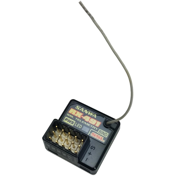 107A41353A RECEIVER RX-491 4 CHANELS 2,4GHZ FH5 107A41353A Sanwa RSRC