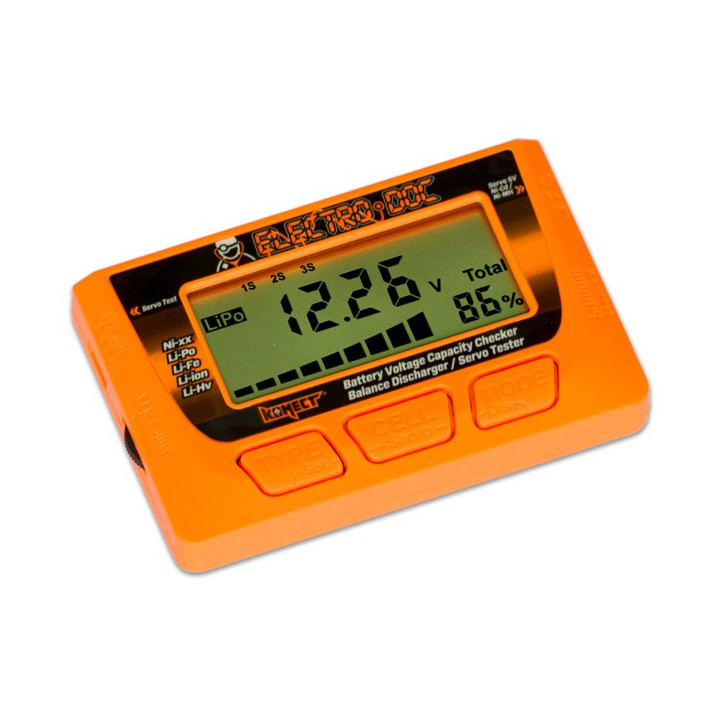 KN-ELECTRO-DOC Testeur de batteries +equilibreur+ testeur servo KN-ELECTRO-DOC Konect RSRC