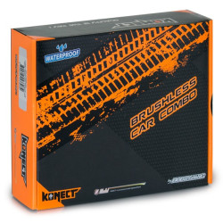 KN-COMBO-C3 COMBO BRUSHLESS 80Amp SCT WP + 4P 3660SL 3700Kv motor + program card KN-COMBO-C3 Konect RSRC