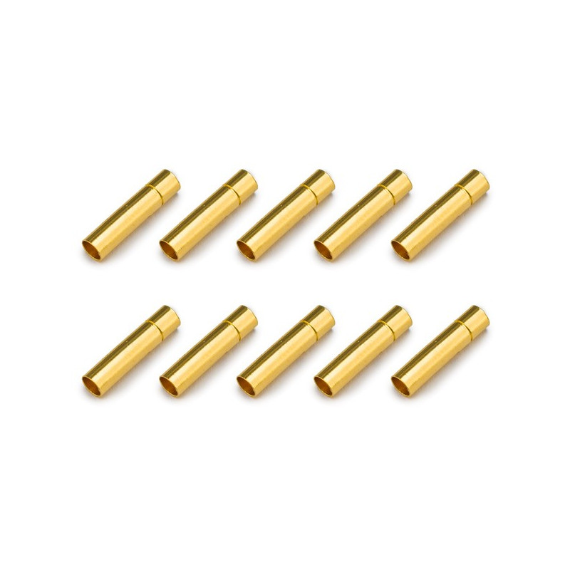 KN-130306-10F Gold plated Connector PK 3mm female (10 pieces) KN-130306-10F Konect RSRC