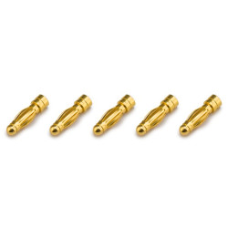 KN-130306-5M Gold plated Connector PK 3mm male (5pieces) KN-130306-5M Konect RSRC