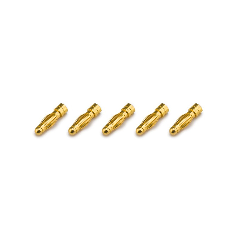 KN-130306-5M Gold plated Connector PK 3mm male (5pieces) KN-130306-5M Konect RSRC