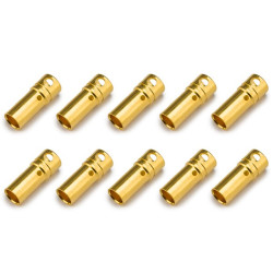 KN-130307-10F Gold plated Connector PK 3.5mm female (10 pieces) KN-130307-10F Konect RSRC