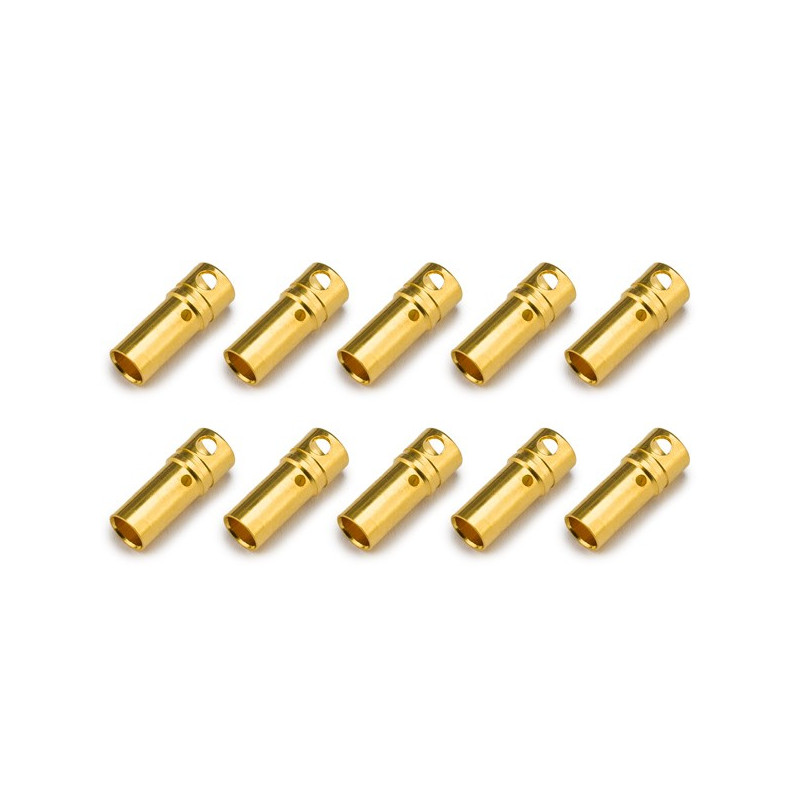 KN-130307-10F Gold plated Connector PK 3.5mm female (10 pieces) KN-130307-10F Konect RSRC