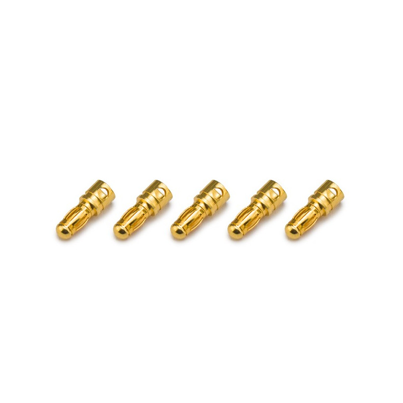 KN-130307-5M Gold plated Connector PK 3.5mm male (5 pieces) KN-130307-5M Konect RSRC