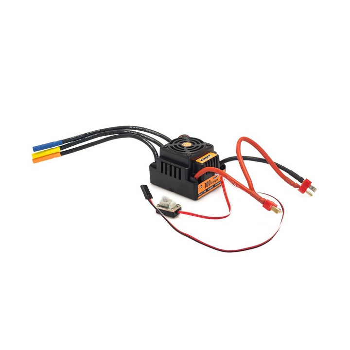 KN-8BL100-WP Controleur Brushless 1/8  100A Waterproof KN-8BL100-WP Konect RSRC