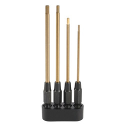 15100 4 Electric screwdriver tip set (1.5, 2.0, 2.5, 3.0mm) RSRC RSRC