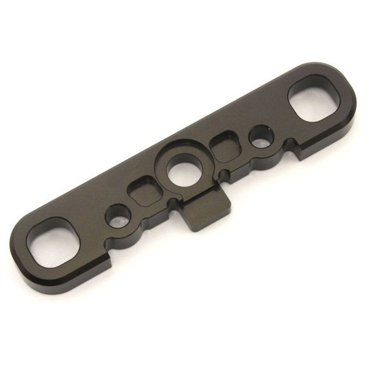 IF607 FRONT LOWER SUS.HOLDER (F/GUNMETAL) INFERNO MP10 IF607 Kyosho RSRC