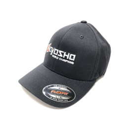 88001BK KYOSHO FLEXFIT CAP L/XL - BLACK Kyosho RSRC