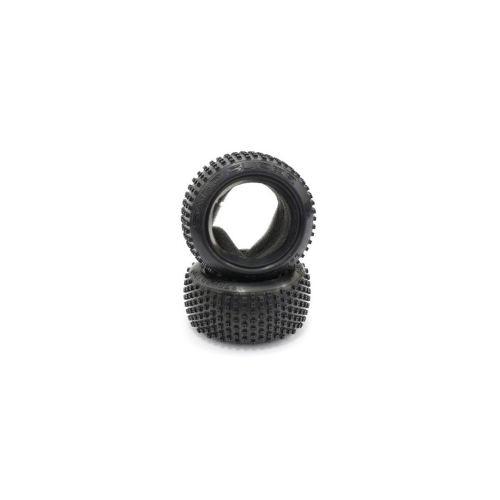 OTT244M Tires 50x83x36mm. Turbo Optima (2) Medium - Block type Kyosho RSRC